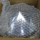 2 x Hub Cap Covers for semi Trucks, 4 Even notches, Lips: 7/16", Mirror Finished L304 Stainless Steel, 2 PCS Pack (Point, Chrome Metal)