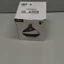 500ML Essential Oil Diffuser: Aroma Diffuser with Remote Control for Hotel Spa Yoga Room - Humidifiers for Bedroom with 14 Colors LED Night Light for Kids/Women Home Relaxation (Onyx Black)