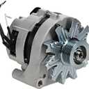 DB Electrical 400-14170 Alternator For Ford F-150, F-250, F-350 1987-1994, Bronco 1987-1992, 4.9L L6, Ranger 1990-1992 2.9L V6, 12V Clockwise Clock 2 Internal Regulator EF, Replaces 334-2228, 7732-2