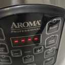 AROMA Professional Digital Rice Cooker, Multicooker, 4-Cup (Uncooked) / 8-Cup (Cooked), Steamer, Slow Cooker, Oatmeal Cooker, STS, Auto Keep Warm, 2 Qt, Stainless Steel Exterior, ARC-954SBD