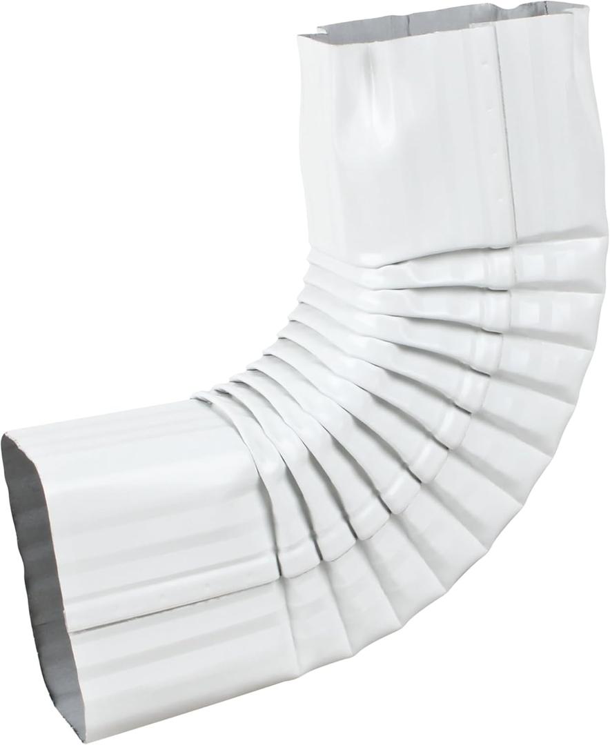 Gutter Downspout Elbow-Rain Gutter Downspout Extension High (2x3"B" Style-90)