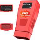 Autel Original OBD2 Female to 14pin Convert Adapter, OBD1 to OBD II Connector for Nissan, Work with Autel Scanner MK808S, MX808S, MK808BT PRO, MK900BT, MK900, MP900BT, Elite II PRO, MSUltra, Ultra S2