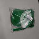 Grass Green Wavy Wig with Bangs Heart Sunglasses for Women, Neon Long Curly Funny Wigs Funny Party Synthetic Hair for St. Patrick's Day Cosplay Christmas Halloween Costume Bachelorette Party