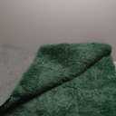 Mugorn 5x7 Rugs for Living Room, Large Fluffy Dark Green Area Rugs for Bedroom, Soft Carpet Shag Kids Rug with 4 Non-Slip Rug Pads (5ft x 7ft, Dark Green)