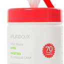 PURDOUX 100% Cotton CPAP Mask Wet Wipes with Grapefruit Lemon Scent, 70 Wipes