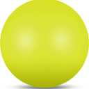 DRUNA Ball for Rhythmic Gymnastics | Ideal for Training and Competition | Two Sizes (19 cm, Neon Yellow)