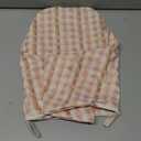 Nibble and Rest IKEA Highchair Cushion Cover for Inflatable Cushion, Compatible for IKEA Antilop Highchair Accessories, Stain-Proof&Wipeable Cover(Cushion NOT Included) (Pastelchecks)