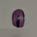 TECKNET Wireless Mouse, 2.4G Ergonomic Optical Mouse, Computer Mouse for Laptop, PC, Computer, Chromebook, Notebook, 6 Buttons, 24 Months Battery Life, 2600 DPI, 5 Adjustment Levels - Purple