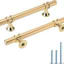 Kitchen Cabinets Handles Gold Cabinet Pulls Gold Drawer Pulls 3 3/4 inch Brass Cabinet Pulls 10 Pack Cabinet Hardware