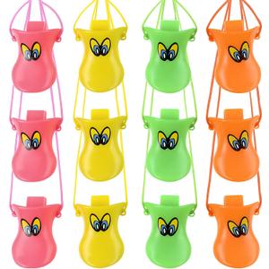 Multicolor Duck Call Whistles - One Dozen (12)