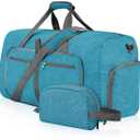 Felipe Varela Duffle Bag with Shoes Compartment and Adjustable Strap,Foldable Travel Duffel Bags for Men Women,Waterproof Duffel Bags