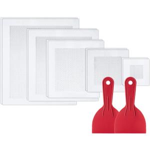 Bates- Drywall Repair Kit, 12 pcs, 2/4/6/8/10 inch, Dry Wall Patch Kits, Plaster Wall Repair Patch Kit, Wall Patch Repair Kit, Drywall Hole Patch, Wall Hole Repair Kit, Drywall Patch Hole