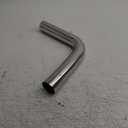 A-KARCK Exhaust 90 Degree Tube 2" OD, Stainless Steel Exhaust Pipe Mandrel Bend, Custom Your Own Exhaust System