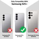 Silicone Case for Samsung Galaxy S25 Plus with Strap, Cute Flower Floral Phone Case for Girl Women, Adjustable Finger Strap Shockproof Protective Cover, Brown Flowers