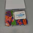 LiKee Alphabet Flash Cards Wooden Letter Puzzle ABC Sight Words Matching Games Counting Board Preschool Educational Montessori Toys for Toddlers Boys Girls 3+ Years (36 Cards& 37 Wood Pieces)