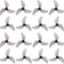 HOPLEX 16pcs Gemfan 40mm 1611 3-Blade PC Propeller 1.5mm for 1102, 0802SE Brushless Motors, for 2S FPV Racing Freestyle Drone Like Pavo Femto Brushless Quadcopter, Set of 2