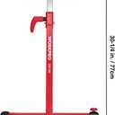 WORKPRO Folding Roller Stand Height Adjustable, Heavy Duty 250 LB Load Capacity, Outfeed Woodworking (Upgraded head)