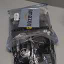 CHARMKING Compression Socks for Women & Men (8 Pairs) 15-20 mmHg Graduated Copper Support Socks are Best for Pregnant, Nurses - Boost Performance, Circulation, Knee High & Wide Calf (S/M, Black)