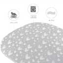 Bassinet Sheets Compatible with Baby Delight Beside Me Dreamer Bassinet, 2 Pack, 100% Jersey Knit Cotton Fitted Sheets, Breathable and Heavenly Soft, Grey and White Print for Baby