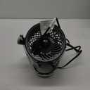 Vornado Pivot3 Compact Air Circulator Fan with Pivoting Axis, 3 Speed Settings, Removable Grill for Cleaning, Perfect for Home, Office, Dorm Use, Black