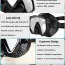 Snorkeling Gear for Adults, Dry-Top Snorkel Set Scuba Diving mask, 180°Panoramic Wide View Professional Snorkeling Gear Breathing Freely Snorkel Mask, Pink