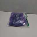 33 Inches Long Purple Braid Anime Costume Wig  High Temperature Heat Resistant Silk Fiber  Natural Looking Costume Wig for Halloween Party, Cosplay (Small Size)