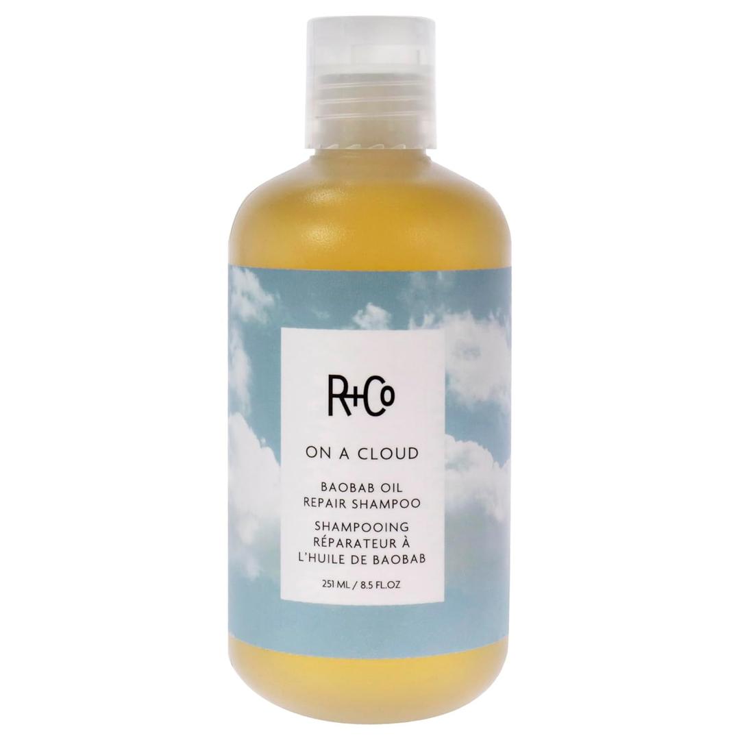 R+Co On A Cloud Baobab Repair Shampoo | Gentle Cleansing + Rebonds + Hydrates | Vegan + Cruelty-Free | 8.5 OZ