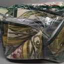 Living Room Rug 5x7 Rug Machine Washable Floral Peacock Area Rug Non Slip Floral Animal Vintage Low Pile Large Rugs for Living Room, Bedroom, Farmhouse, Dining Room, Kids Playroom (Beige)