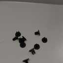 10 Pieces Plastic Closet Rod End Caps Closet Rod Hang Bar Sealing Plug Brackets Endcaps Accessories (Black)