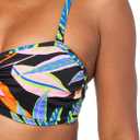 Freya Womens Desert Disco Underwire Bandeau Bikini Top (30D, Multi)
