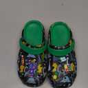 Black And Green Dinosaur Crocs Size 38