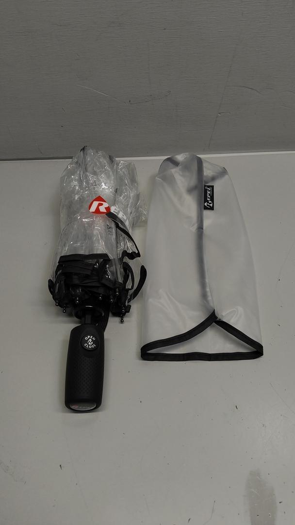 REPEL Windproof Travel Umbrella - Compact & Withstands Winds up to 85MPH , Strongest Premium Auto Folding Umbrella for Rain and Sun - Durable, Light & Portable for Women & Men , Fits Backpack & Cars