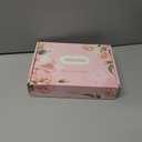 TRSODD Mothers Day Gifts for Grandma Gigi Birthday Gifts for Women Canvas Embroidered Tote Bag and Makeup Bag (Best Grandma Ever-2)