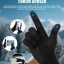 Aegend Lightweight Winter Gloves for Men Women, Warm Running Gloves Touchscreen Thermal Glove Liners for Cold Weather Driving, Cycling & Hiking, Non-Slip, Elastic Cuff, Stretchy, Durable