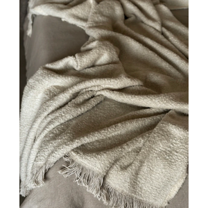 KinCam Comforter Light Grey, Lightweight Soft Blanket, Throw Blanket for Bed, Size 140"x 66
