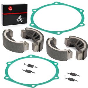 4x Brake Shoe Set w/Springs & Gasket For John Deere 750 770 790 Tractor Replaces OEM M805735 CH15072