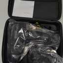 AERLANG Massage Gun with Heat Deep Tissue Back Massager Neck Massager for Pain Relief, Muscle Percussion Massage Gun, Birthday Gifts for Men Women Dad him Handheld Message Gun with 7 Heads & Silent (Black)