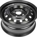 Dorman 939-112 Wheel Compatible with Select Nissan Models, Black, Stock
