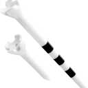 Maxfli Performance Series Low Resistance 3.25” & 1.5” White Golf Tees – 50-Pack