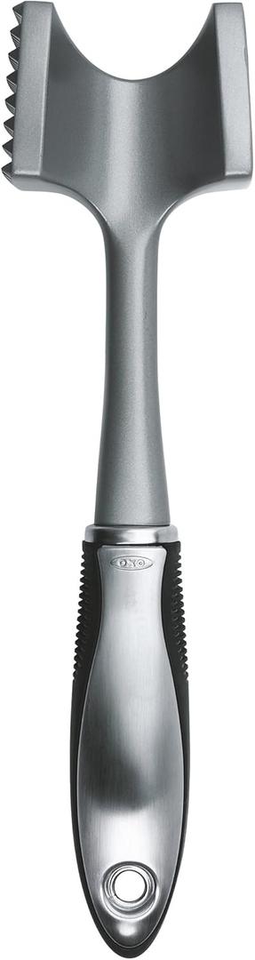 OXO SteeL Dishwasher Safe Meat Tenderizer,Silver