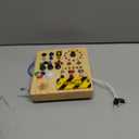 Grarain Busy Board for Toddlers - Montessori Educational Toy for 1-3 Year Old Boys & Girls | Travel-Friendly Sensory Learning Activity | Ideal for Kids with Autism(Clocks Busy Board)