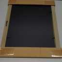 KAIWIN 100% Solid Wood Brown 11x14 Picture Frame 1 Pack Display Picture 8x10 with Mat, Rustic Wooden Photo Frames for Wall Mounting