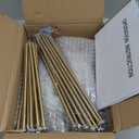 ZGLAOJT Semi Flush Mount 8 Light Ceiling Light Modern Metal Ceiling Lighting Gold Light Fixture Chandelier for Farmhouse Kitchen Dining Room Bedroom Hallway Living Room