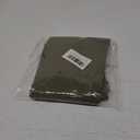 6 Pack Olive Green Cotton Linen Napkins with Fringe Green Cloth Napkins Set of 6 Boho Handmade Dinner Table Napkins for Wedding Bridal Baby Shower Tea Party, 17 x 17 Inches