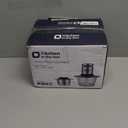 Kitchen in the box Mini Food Processor, Electric Meat Grinder & Food Chopper with 400W Powerful Veggie Chopper-One 3 Cup Bowl & S Blades for Meat/Fish/Vegetable/Baby Food