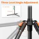 XXZU 72in Tablet Floor Stand Tripod,Tablet Stand Floor with 360 Ball Head,Height Adjustable Floor Stand Holder with Case,Tall Tripod for Phone/Music/Stream/Recording and All 4.7-13 Devices