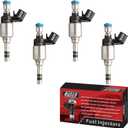 Set of 4 Fuel Injectors 12662571 FJ1206 Replacement Compatible with Buick Envision Regal Sportback TourX Cadillac ATS CT6 CTS Chevrolet Camaro Malibu GMC Terrain 2.0L L4 - Replaces 800-2242N