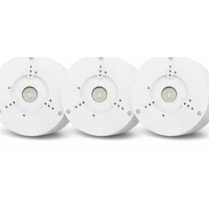 3 Pack PFA130-E Security Camera Junction Box-Premium ABS Security Camera Mount Bracket-Waterproof Universal Camera Junction Box for Mounting Surveillance Cameras-Outdoor Security Camera Box