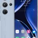 Smartphone Unlocked Cell Phones S23 Ultra 6.82in HD Screen The Black Phone 3GB/32GB 6800mAh 128GB Extension Dual Sim Boost Mobile Phones Telefonos Glass Back Cover (Blue)