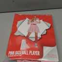 Morph, Pink Baseball Costume, Baseball Player Costume, Softball Halloween Costumes Women, Movie Character Costumes Plus Size (Small)